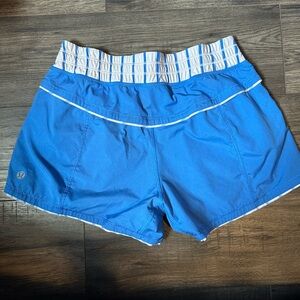 Lululemon Blue Running Short